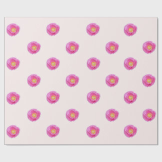Presente Papel de mola cor-de-rosa