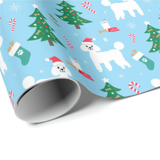 Presente Papel de mola de Natal
