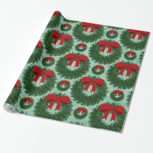 Presente Papel de mola de natal