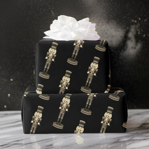 Presente Papel de mola de Natal do Soldado Negro