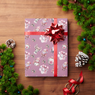 Presente Papel de mola de Natal para crianças