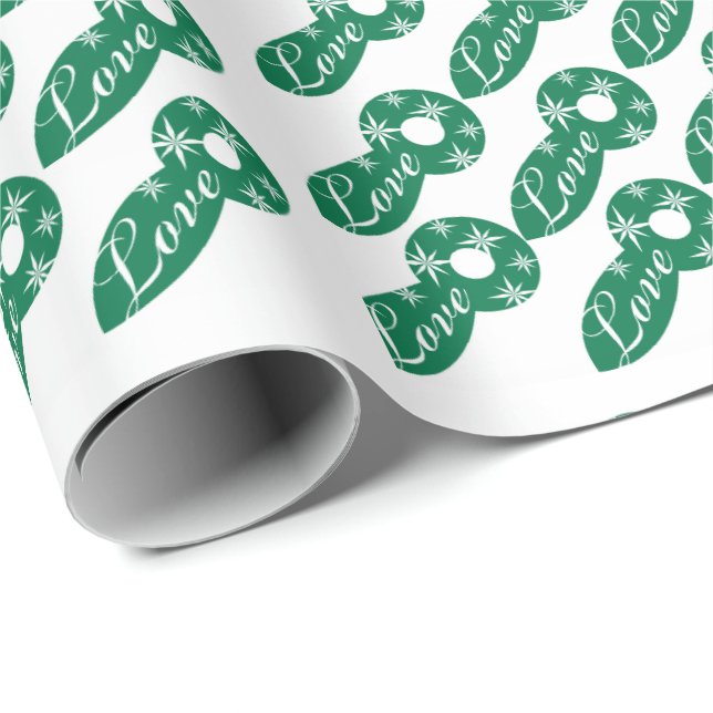 Presente Papel de Mola Saudável da Estação de Natal (Ponta do rolo)
