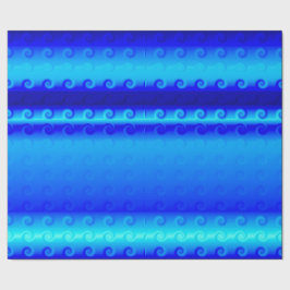 Presente Papel de moldagem azul