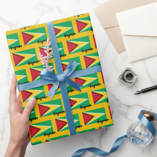 Presente Papel de Moldagem da Guiana, Patriótico da Bandeir