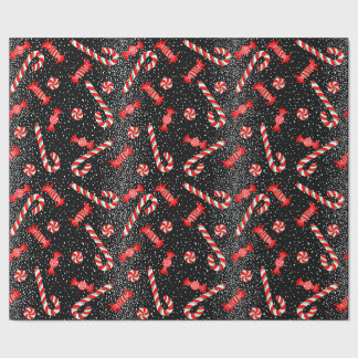 Presente Papel de moldagem de balas de Natal