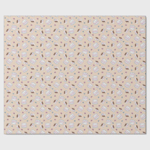 Presente Papel de moldagem de bolos de safra