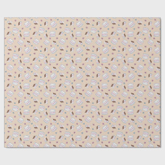 Presente Papel de moldagem de bolos de safra