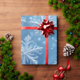 Presente Papel de moldagem de cristais de neve