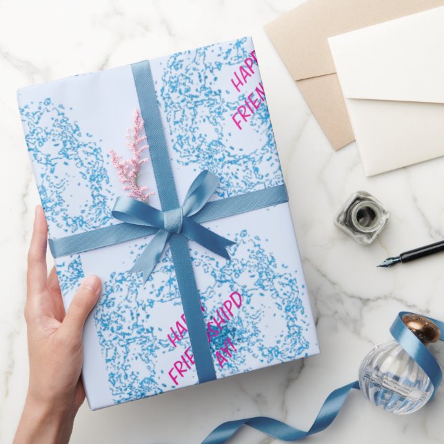 Presente Papel de moldagem de dia de amizade (Presentear)