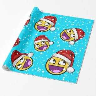 Presente Papel de moldagem de face impressionante a cores a