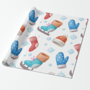 Presente Papel de moldagem de Feriado de Feriado, Skates e 