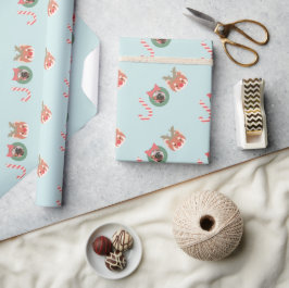 Presente Papel de Moldagem de Foto Red Panda JOY