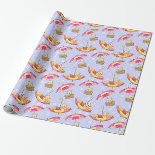 Presente Papel de moldagem de gatos adoráveis