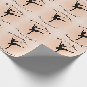 Presente Papel de Moldagem de Mensagens Personalizadas Ball