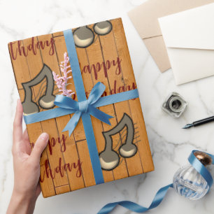 Presente Papel de moldagem de música