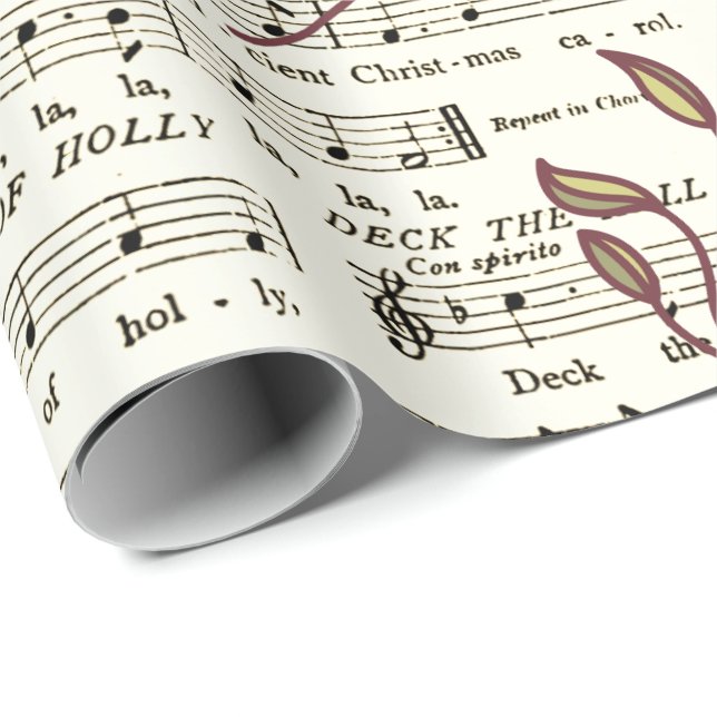 Presente Papel de moldagem de músicas em prato das paredes (Ponta do rolo)