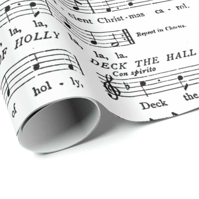Presente Papel de moldagem de músicas em prato das paredes (Ponta do rolo)