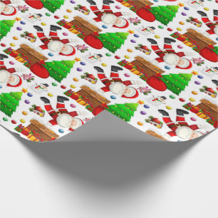 Presente Papel de moldagem de Natal