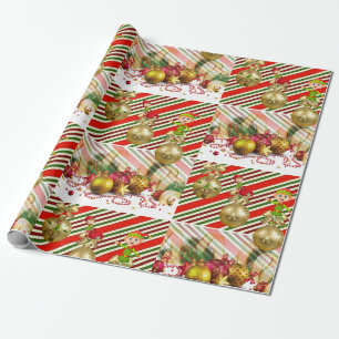 Presente Papel de moldagem de Natal