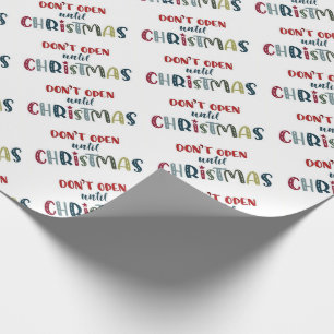 Presente Papel de moldagem de Natal