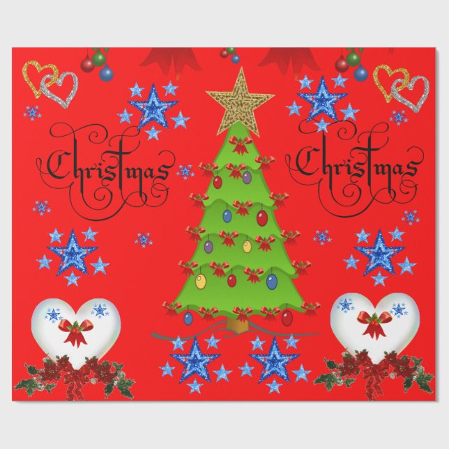 Presente Papel de moldagem de Natal (Aberto)
