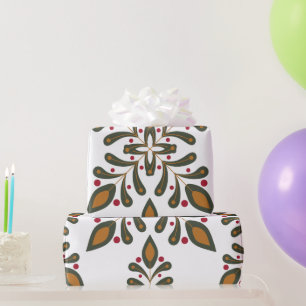 Presente Papel de moldagem de Natal do Modern Boho