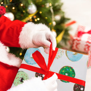 Presente Papel de moldagem de Natal em Rosquinha