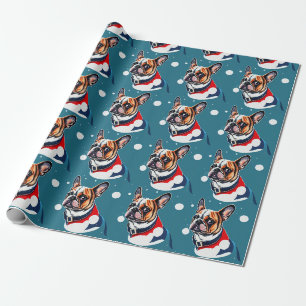 Presente Papel de moldagem de Natal Feriado Francês para Bu