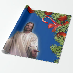 Presente Papel de Moldagem de Natal Jesus