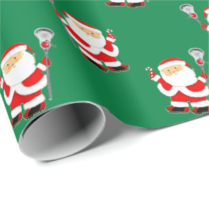 Presente Papel de moldagem de natal Lacrosse