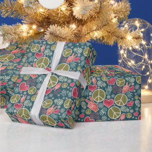 Presente Papel de Moldagem de Natal para Sinal de Paz