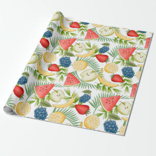 Presente Papel de moldagem de padrão de verão