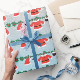 Presente Papel de moldagem de padrão natalino