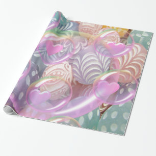 Presente Papel de moldagem de Pastel