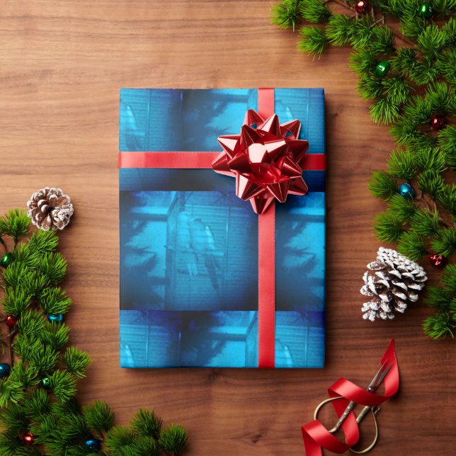 Presente Papel de Moldagem de Romance de Natal (Presente de Natal)