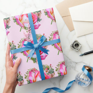 Presente Papel de moldagem de Rosa da mãe