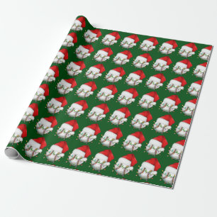 Presente Papel de moldagem de Santa Hat de Baseball