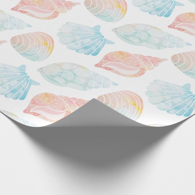 Presente Papel de moldagem de Seashell por Aquarela (Ponta)