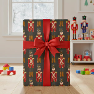 Presente Papel de moldagem de soldado Toy Nutcracker