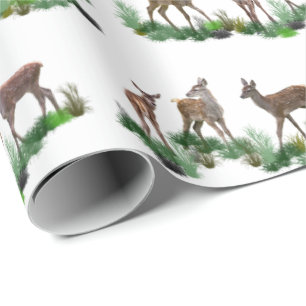 Presente Papel de Moldagem de Sombra de Bambi (escolha a co