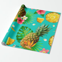 Papel de Moldagem de Tema do Pineapple