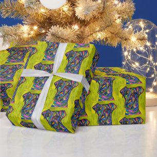 Presente Papel de moldagem de Terrier andaluciano