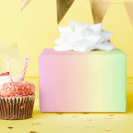 Presente Papel de moldagem do arco-íris