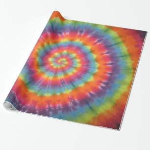 Presente Papel de moldagem do colete com espiral brilhante