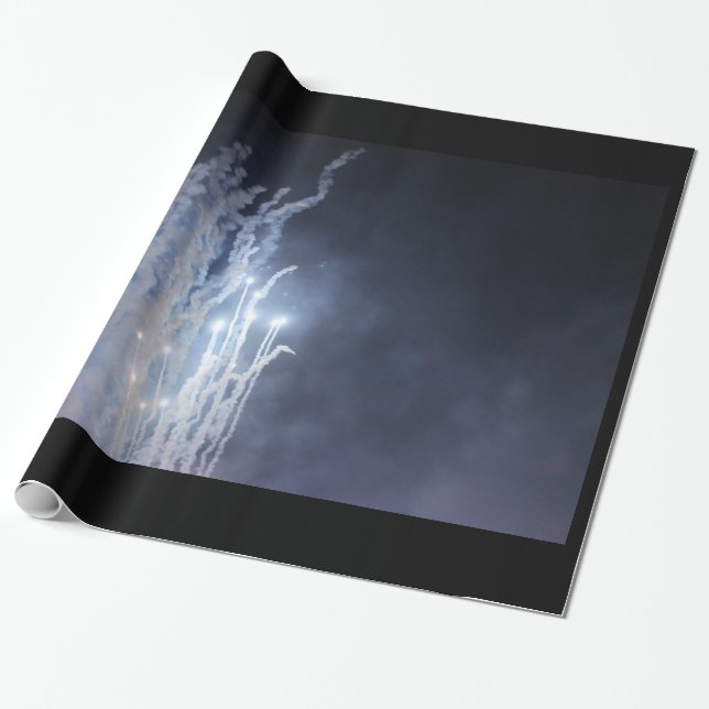 Presente Papel de moldagem do Fireworks (Desenrolado)