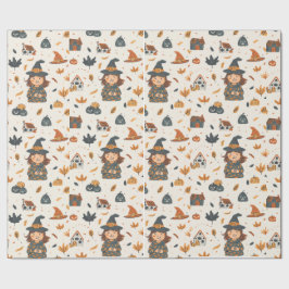 Presente Papel de moldagem do Halloween