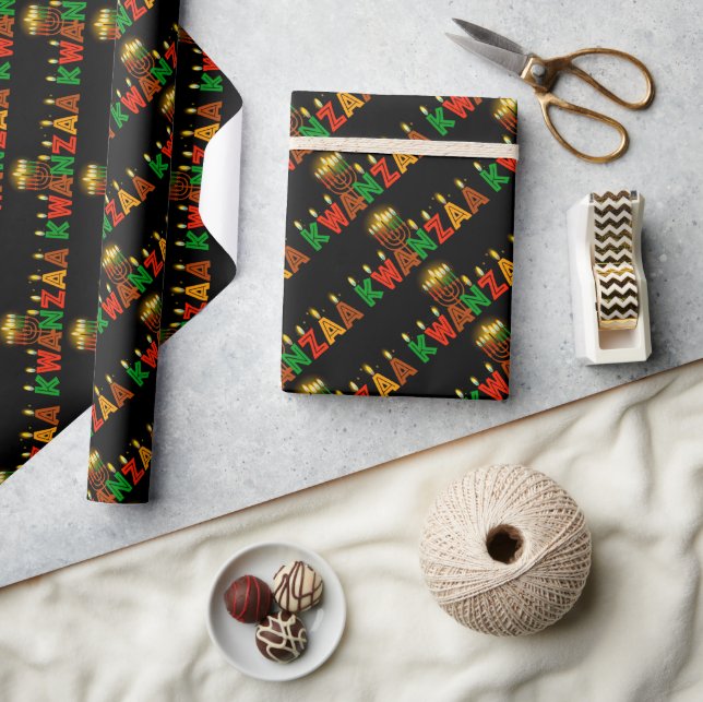 Presente Papel de moldagem do Kwanzaa (Artesanato)