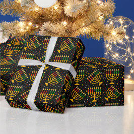 Presente Papel de moldagem do Kwanzaa