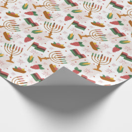 Presente Papel de moldagem do Kwanzaa