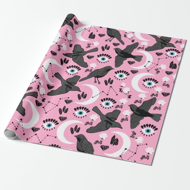 Presente  Papel de moldagem em forma de corda preta (Desenrolado)